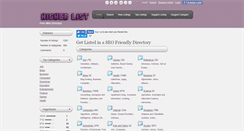 Desktop Screenshot of higherlist.com